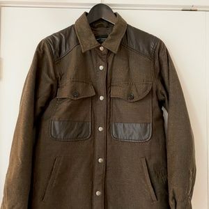 Club Monaco Brown wool Autumn Jacket